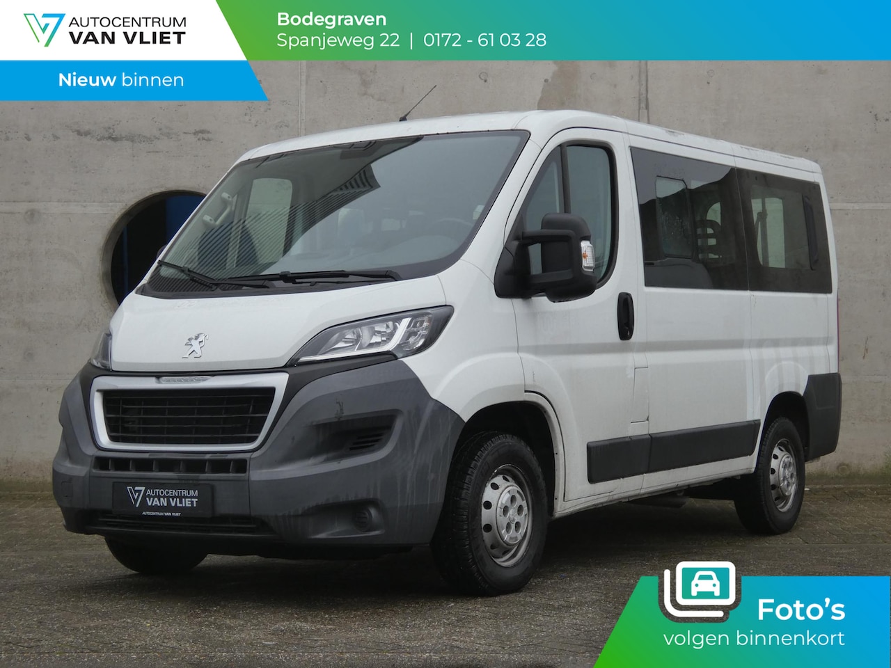 Peugeot Boxer - 330 2.0 BlueHDI L1H1 | 9 PERSOONS | - AutoWereld.nl