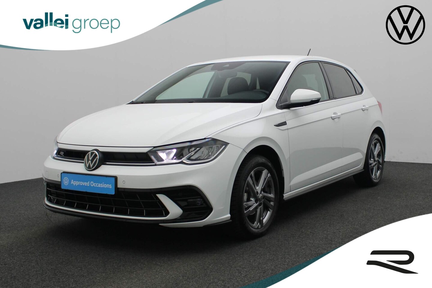 Volkswagen Polo - 1.0 TSI 95PK R-Line | Parkeersensoren voor/achter | ACC | Apple Carplay / Android Auto | D - AutoWereld.nl