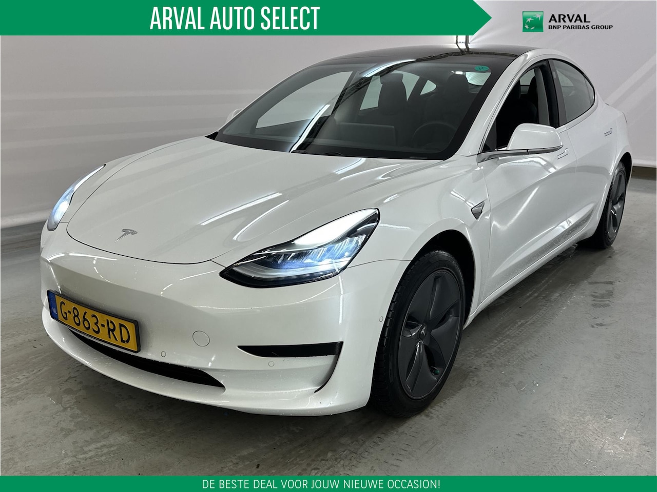 Tesla Model 3 - Standard RWD Plus 60 kWh 238pk | Trekhaak 1.000kg | Autopilot | Zwart interieur | 18 Inch - AutoWereld.nl