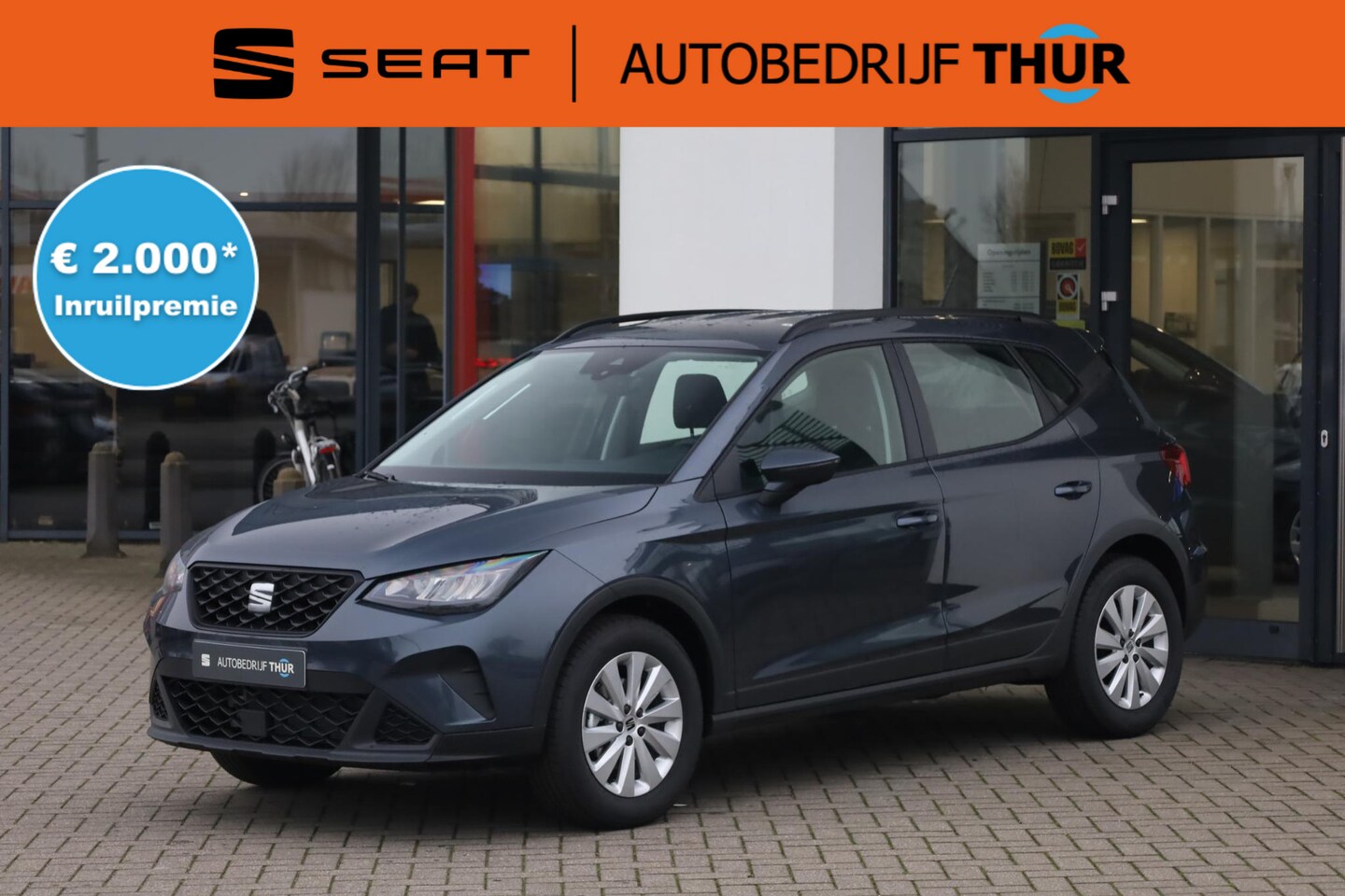 Seat Arona - 1.0 EcoTSI Reference 95PK / 70kW Apple Carplay & Android Auto, cruise control, LED koplamp - AutoWereld.nl