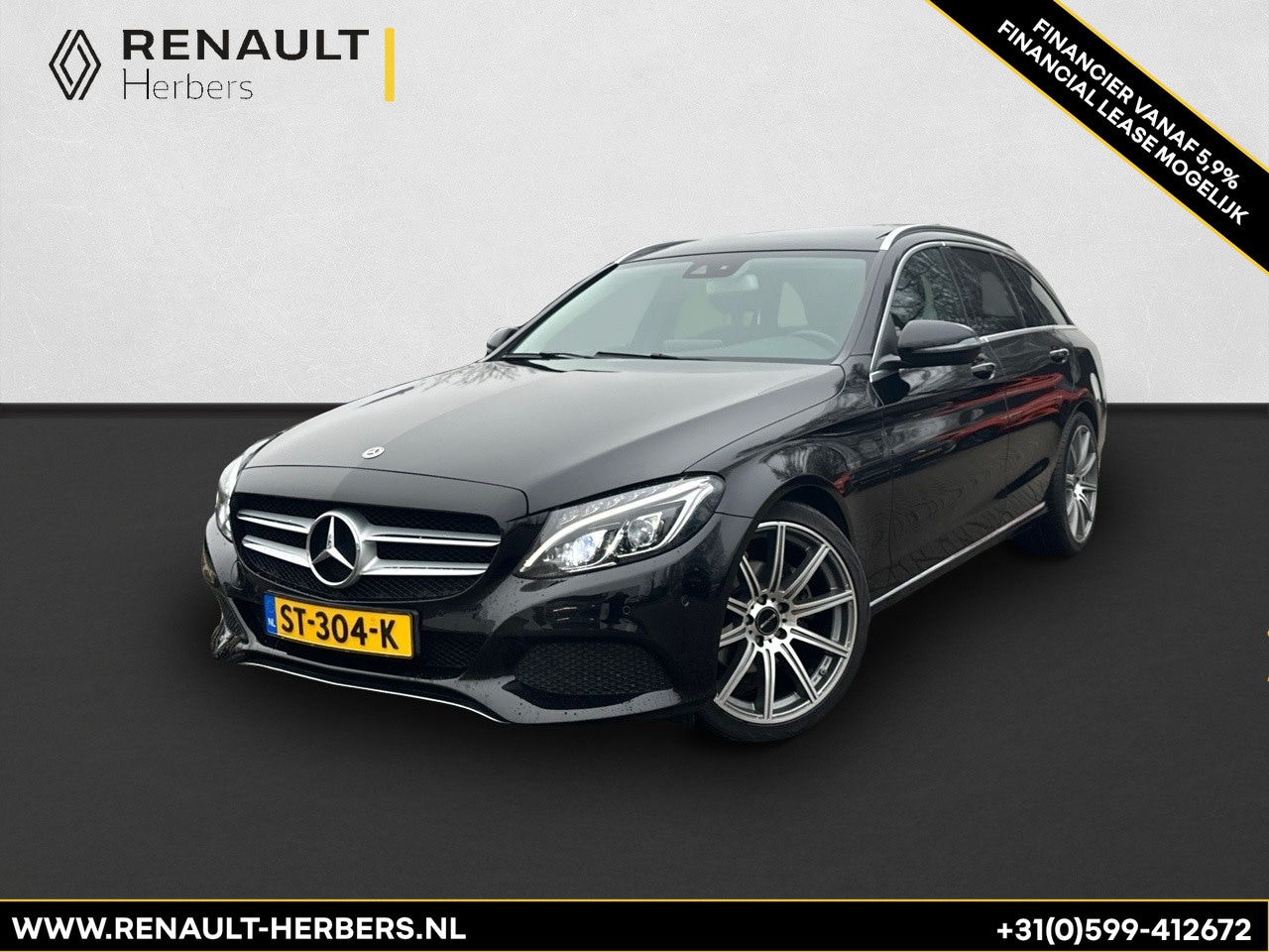 Mercedes-Benz C-klasse Estate - 200 CDI Avantgarde PANO / TREKHAAK / STOEL VERW. / GROOT NAVI / CAMERA / NETTE AUTO - AutoWereld.nl