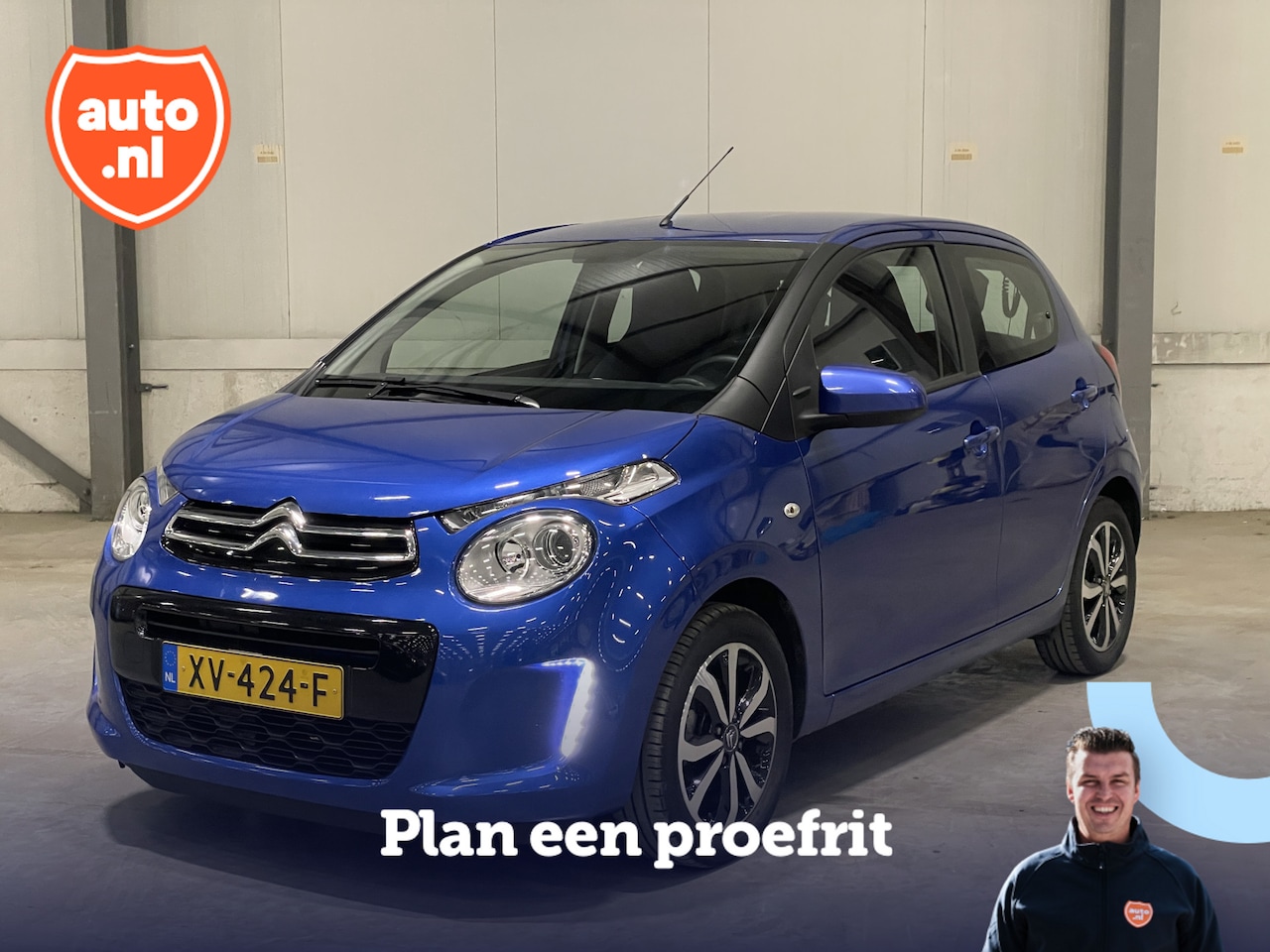 Citroën C1 - 1.0 VTi Shine | Camera | Carplay | Airco | Elekt ramen voor | LED dagrijverlichting | LM V - AutoWereld.nl