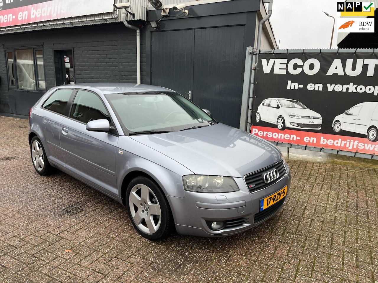 Audi A3 - 2.0 FSI Attraction S-line ecc airco pdc nette auto - AutoWereld.nl