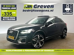 Audi Q2 - 1.0 TFSI Sport Automaat Pano Clima LED Carplay Cruise Navi PDC Stoelverwarming 19"LMV