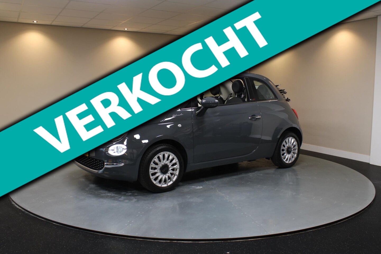 Fiat 500 C - 1.0 Hybrid Dolcevita *Dealer OH* Carplay|Leer|Cabrio - AutoWereld.nl