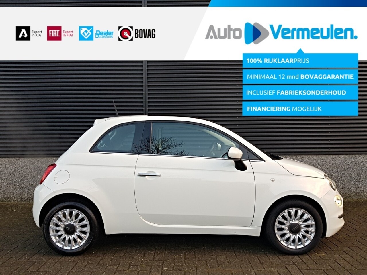 Fiat 500 - Lounge 80 PK TwinAir Turbo - AutoWereld.nl