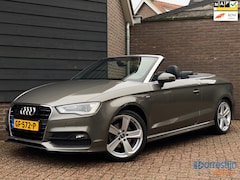 Audi A3 Cabriolet - 1.4 TFSI CoD 3x S-Line/Leder/Navigatie/Stoelverwarming/NAP