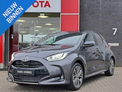 Toyota Yaris - 1.5 HYBRID 130 EXECUTIVE APPLE/ANDROID 17"LMV LED STOEL/STUURVERW. HALF-LEDER PRIVACY-GLAS