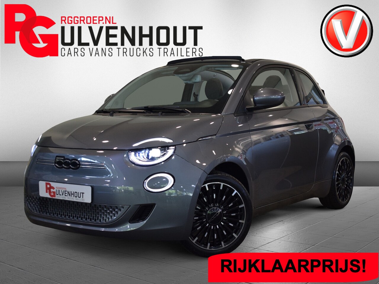 Fiat 500 C - Icon 42 kWh WINTER PACK | MAGIC EYE | STOELVERW. | UNIEKE KM-STA - AutoWereld.nl