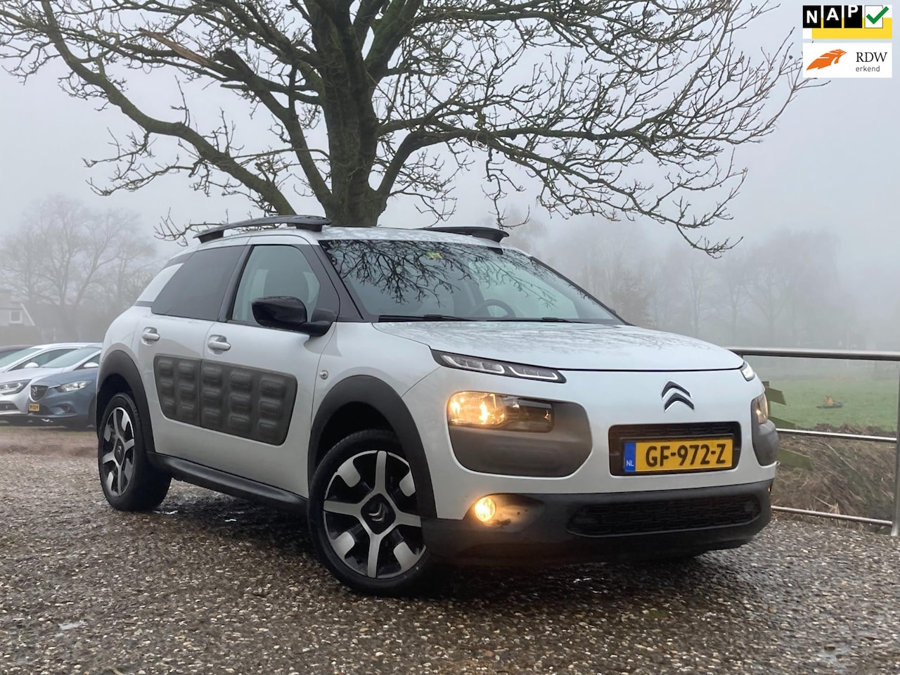 Citroën C4 Cactus - 1.2 PureTech Shine | Leder + Pano + Cruise + Navi nu € 7.975,-!!! - AutoWereld.nl