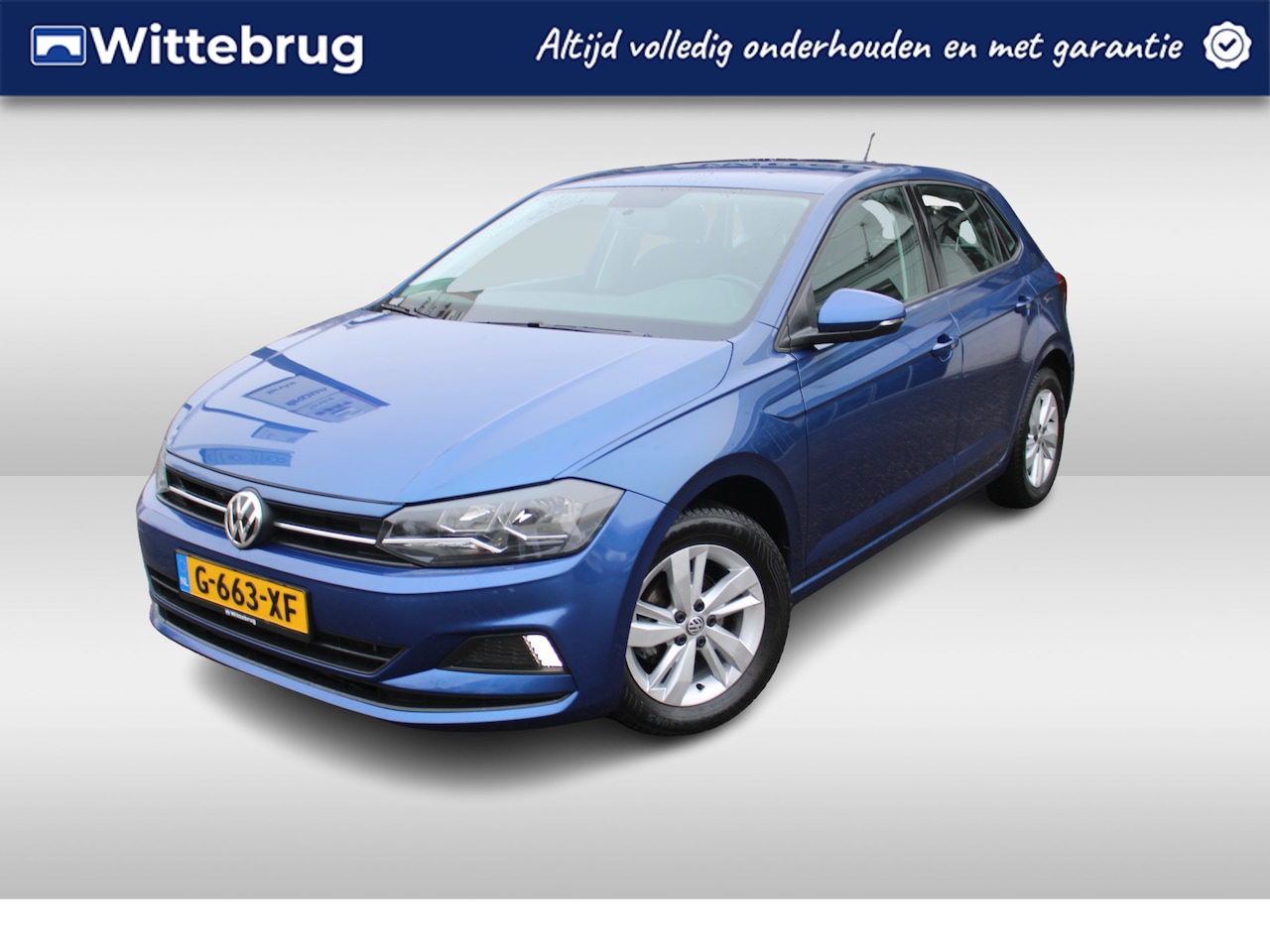 Volkswagen Polo - 1.0 TSI 95pk Comfortline Navi by App Connect / Lm velgen / Airco / Cruise control - AutoWereld.nl