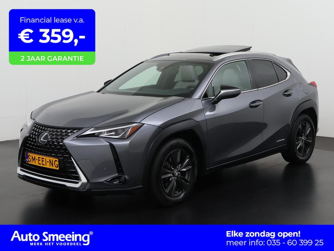 Lexus UX - 250h AWD Executive Line | Schuifdak | Leder | Zondag Open! - AutoWereld.nl