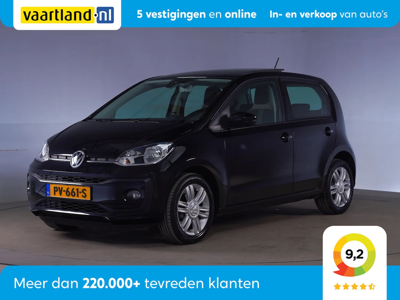 Volkswagen Up! - 1,0 high up! [ Panoramadak Cruise Airco vele extra opties] - AutoWereld.nl