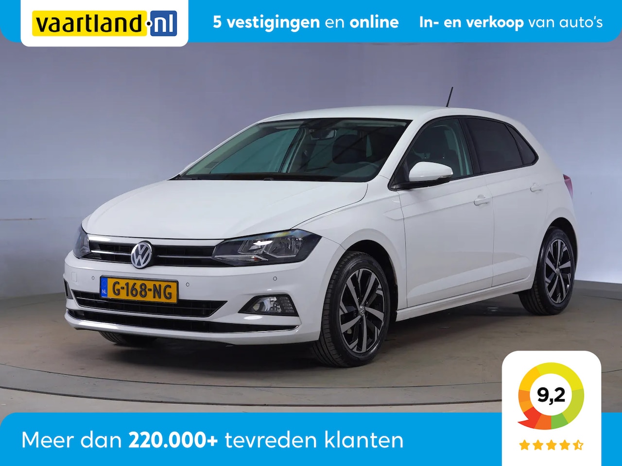 Volkswagen Polo - 1.0 TSI Highline Aut [ Adaptive cruise Climate control Nav ] - AutoWereld.nl