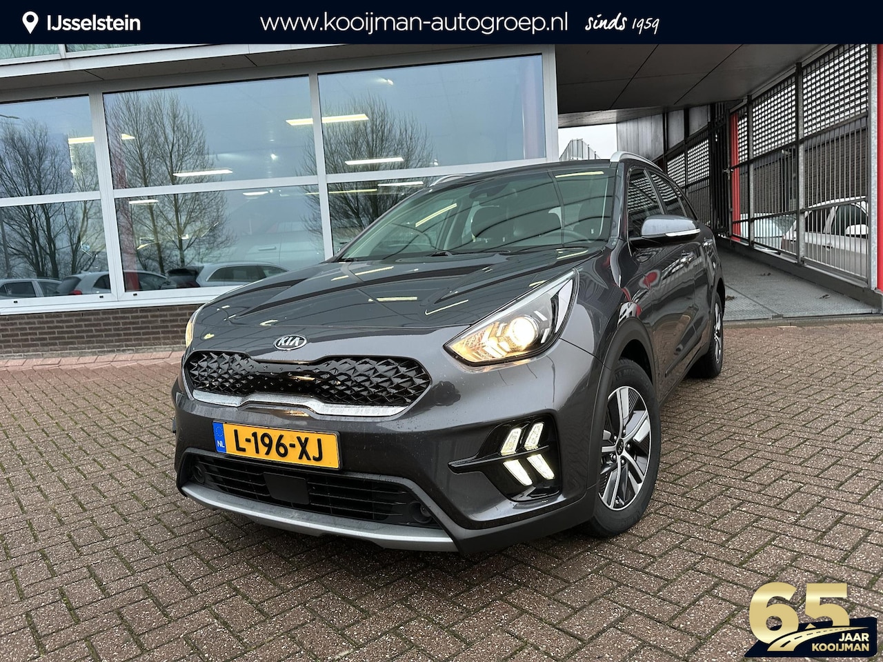 Kia Niro - 1.6 GDi Hybrid DynamicLine Trekhaak | 1e eigenaar | 1300kg trekgewicht | Dealeronderhouden - AutoWereld.nl