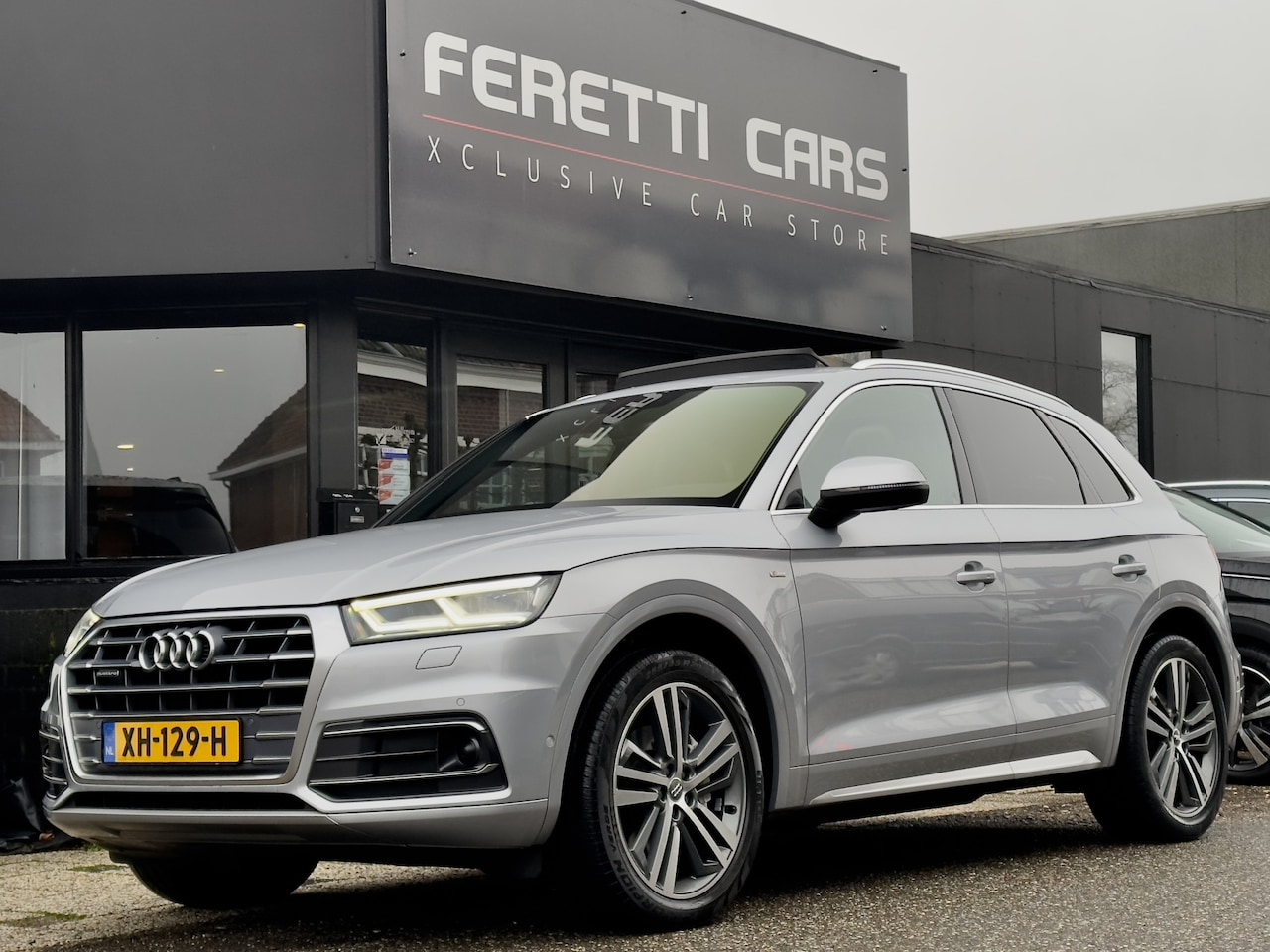 Audi Q5 - 2.0 TFSI AUT7 QUATTRO 3X S-LINE LAUNCH EDITION 252PK PANODAK LEDER NAVI CAMERA DIGI-DASH B - AutoWereld.nl