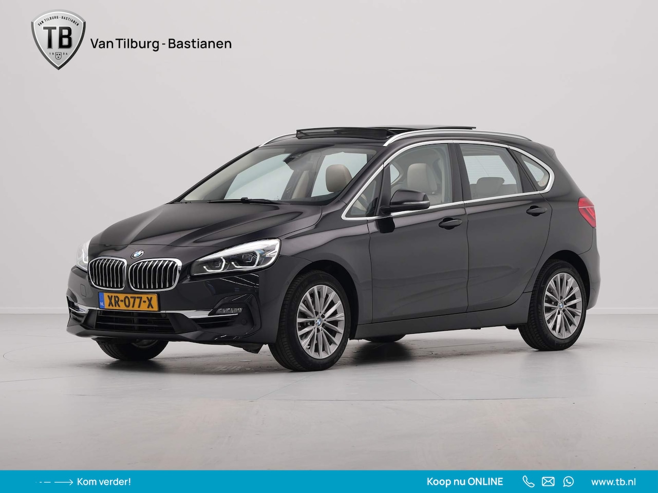 BMW 2-serie Active Tourer - 218i 140pk Automaat High Executive Edition Panorama Navigatie Led Stoelverwarming - AutoWereld.nl