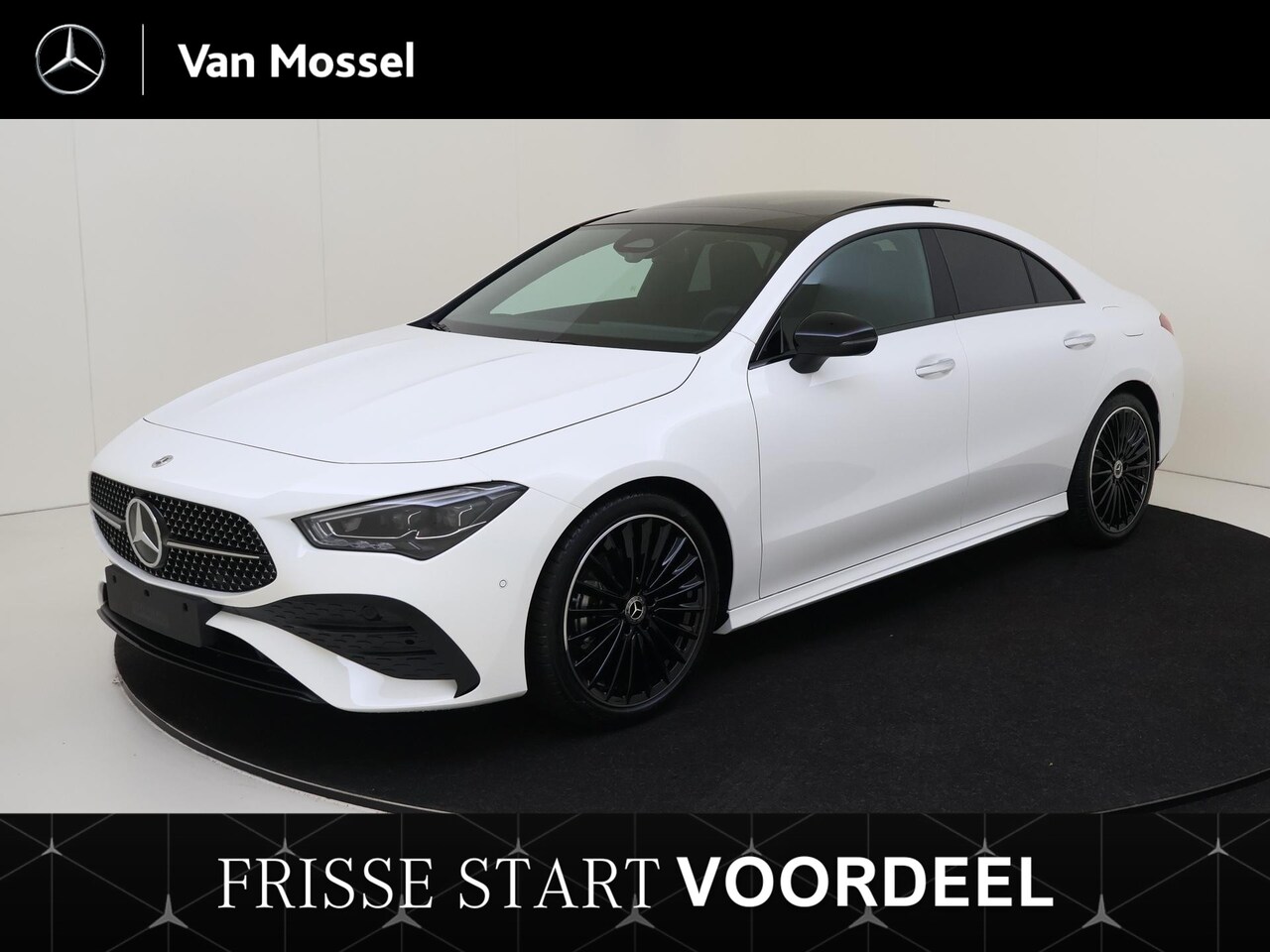 Mercedes-Benz CLA-Klasse - 180 - Star Edition AMG Line - Panoramadak - Nightpakket - 19 Inch - Dodehoek Assistent - AutoWereld.nl