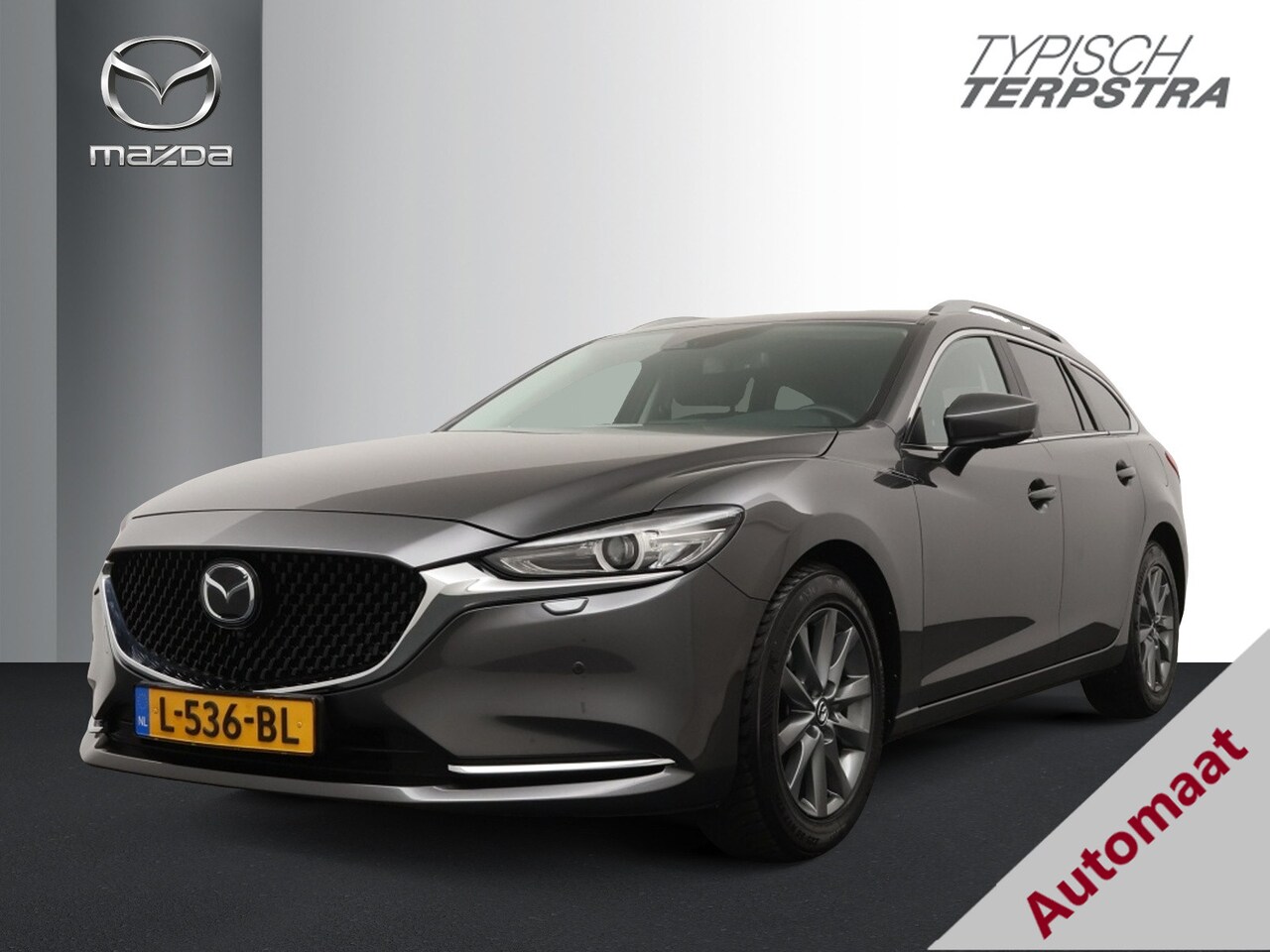 Mazda 6 Sportbreak - SKYACTIV-G 165 Automaat Business / Leer - AutoWereld.nl