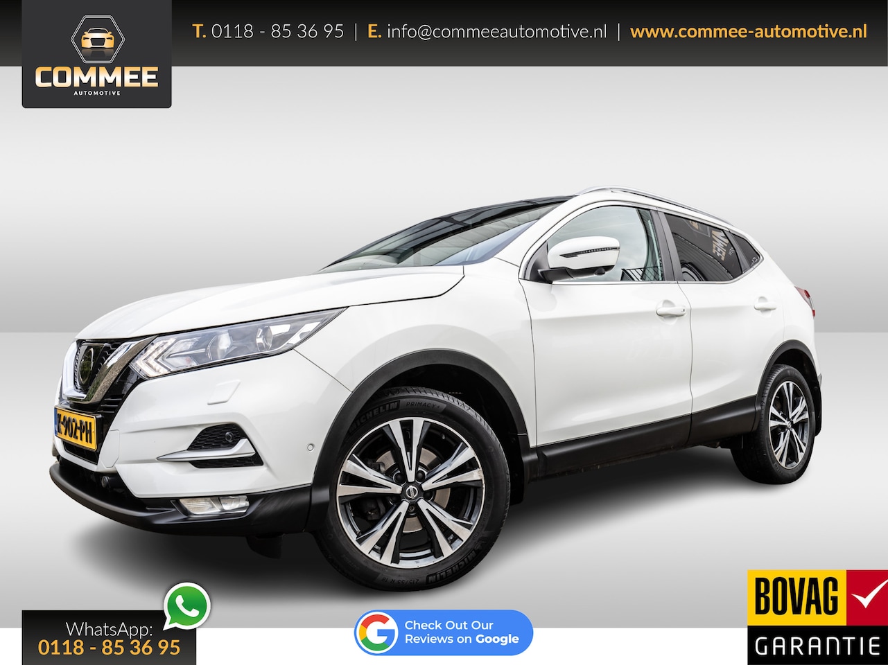 Nissan Qashqai - 1.6 N-Connecta ✅1500KG rekgewicht✅NAV✅Trekhaak - AutoWereld.nl