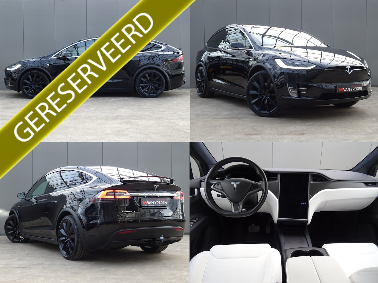 Tesla Model X - 100D 6p. * LEER * 22 INCH !! - AutoWereld.nl