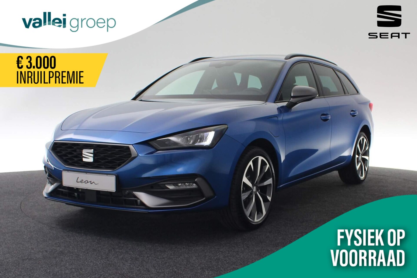 Seat Leon Sportstourer - 1.5 TSI eHybrid DSG PHEV FR First Edition | LED | ACC | Camera | 18 inch - AutoWereld.nl