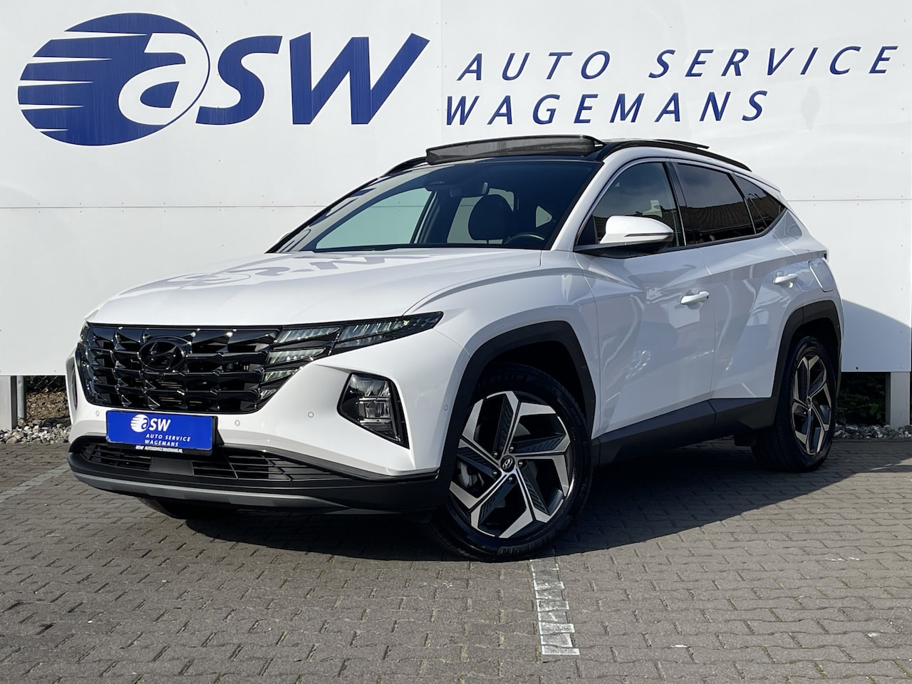 Hyundai Tucson - 1.6 T-GDI HEV Premium Sky | Pano | Leder | CarPlay | ACC | LED | DAB+ | 19 inch - AutoWereld.nl