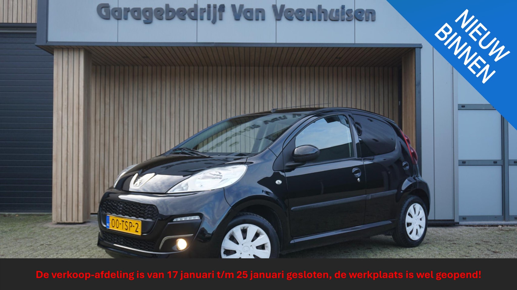 Peugeot 107 - 1.0 68pk 5Drs Envy Airco LED Bluetooth Elek.pakket *Facelift* NL auto! 1e Eigenaar 46248km - AutoWereld.nl