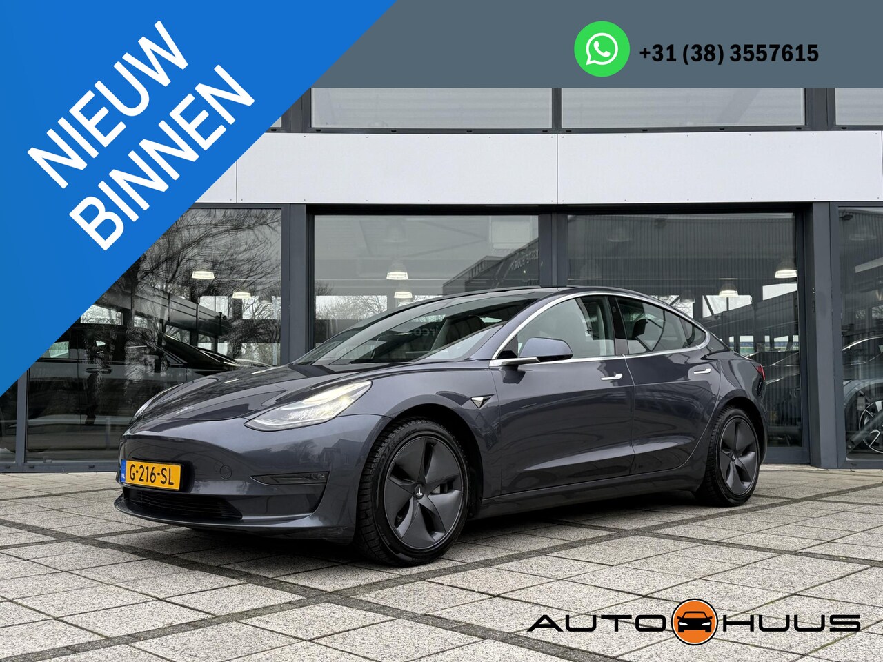 Tesla Model 3 - Long Range RWD Long Range AWD Dual Autopilot Panorama Leder Tesla Model 3 Long Range AWD 75 kWh - AutoWereld.nl