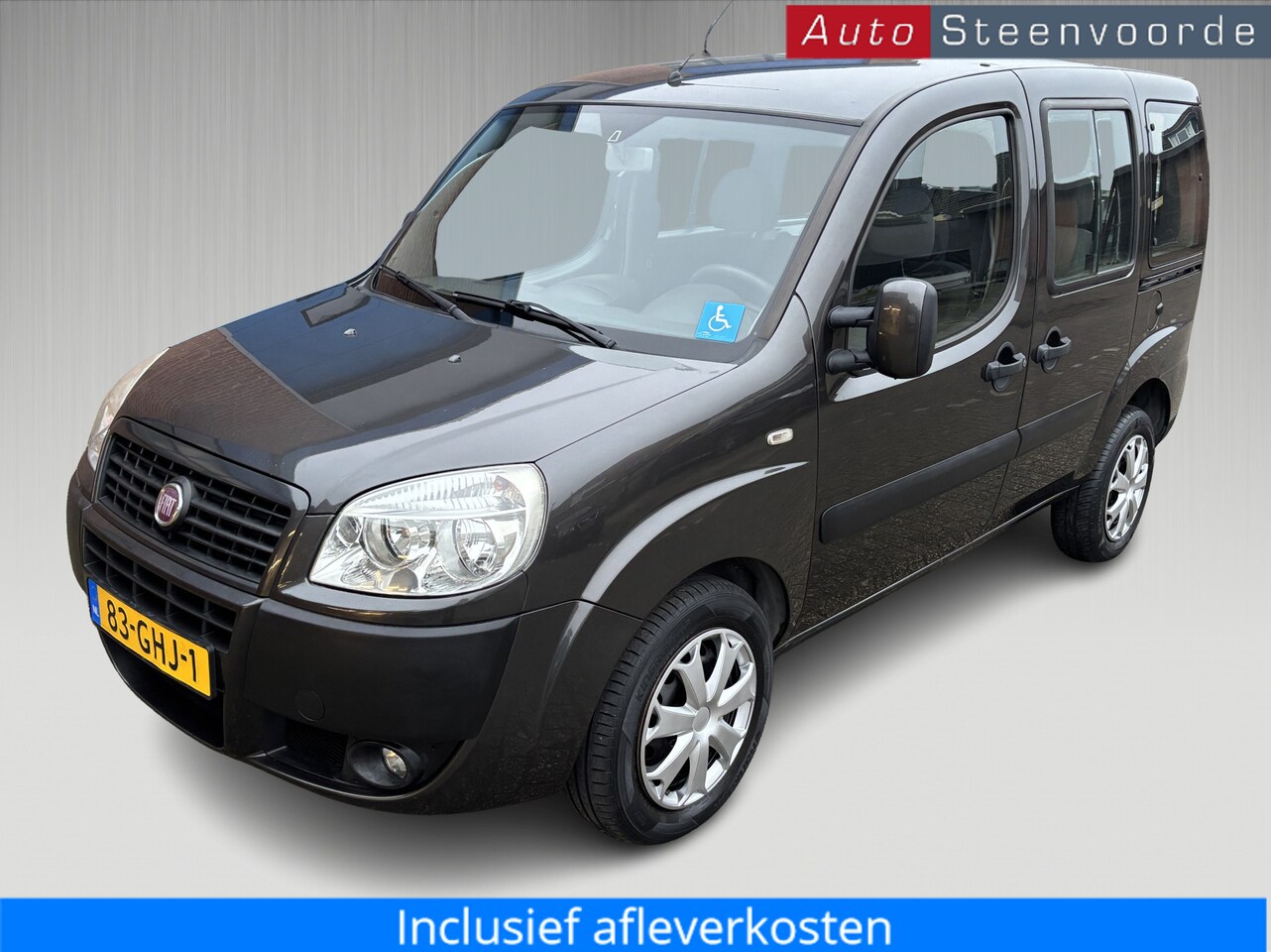 Fiat Doblò - 1.4 Dynamic Rolstoelvervoer-Airco-Nette auto - AutoWereld.nl