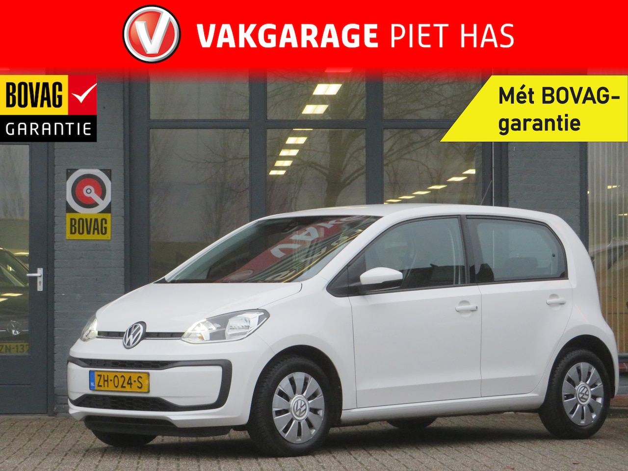 Volkswagen Up! - 1.0 BMT move up! | Airco | Bluetooth | 1ste Eigenaar | Incl. Garantie | LED Dagrijverlicht - AutoWereld.nl