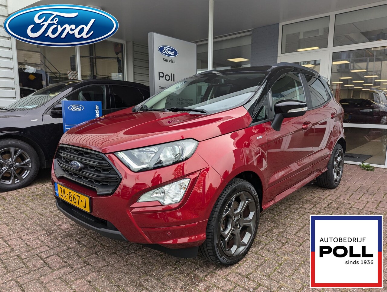 Ford EcoSport - 125pk EcoBoost ST-Line Black B&O Navi Camera Winter Parking Design pack Dodehoek Dealerond - AutoWereld.nl