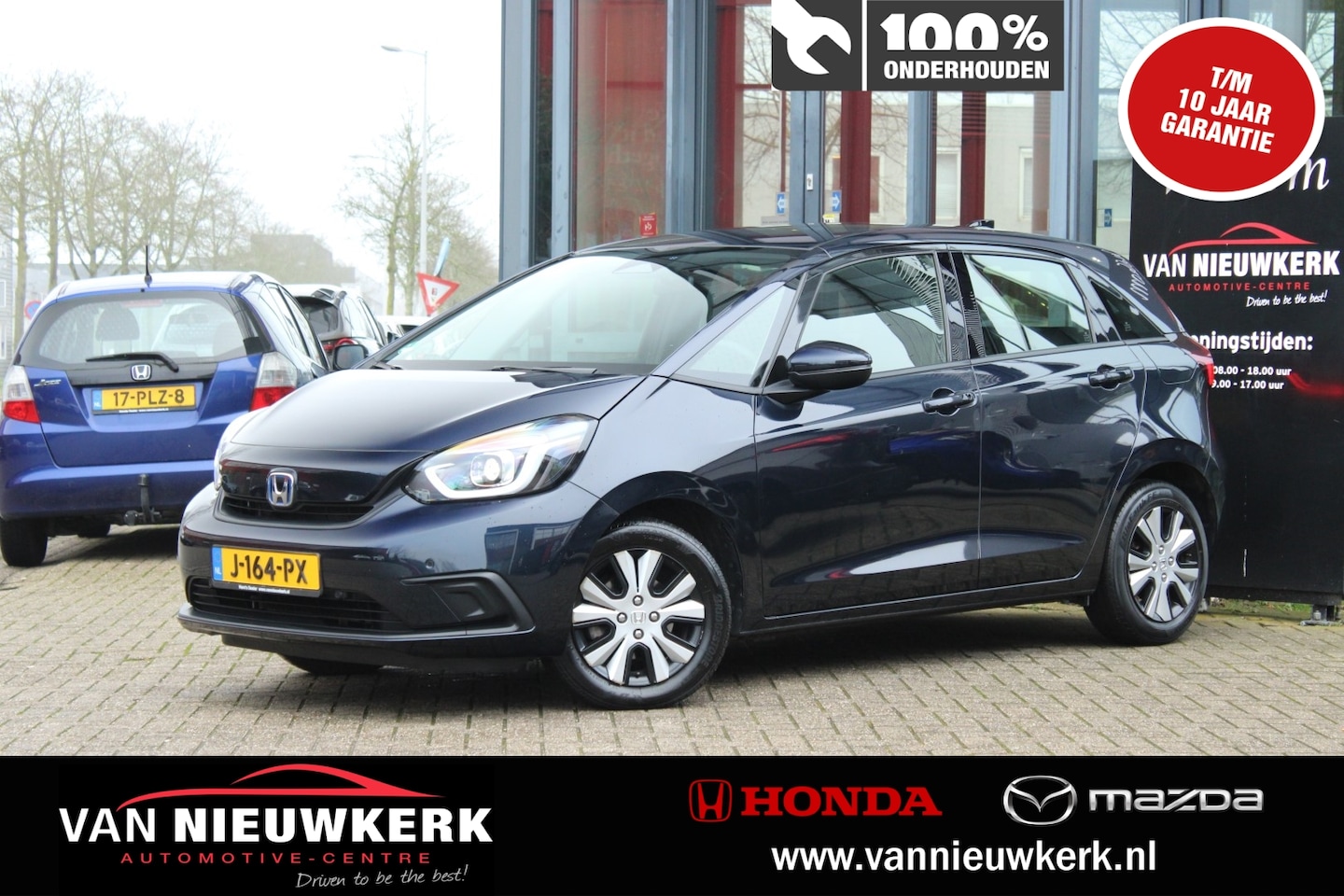 Honda Jazz - 1.5 e:Hev 109pk Hybrid Automaat Elegance Carplay Navigatie Parkeersensoren Led - AutoWereld.nl