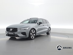 Volvo V60 - 2.0 T8 Recharge AWD Ultimate Dark | Pano | HUD | 360cam | Pilot Assist | B&W | Trekhaak |