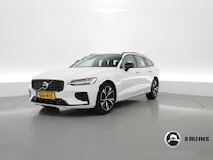 Volvo V60 - 2.0 T6 Recharge AWD R-Design | Stoel- Stuurverw. | Leder | Navi | Elek. Achterklep