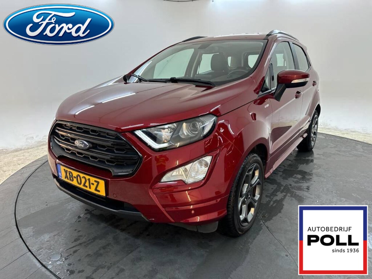 Ford EcoSport - 125pk EcoBoost ST-Line Navi Camera Trekhaak Winter Pack Dodehoek Dealeronderhouden - AutoWereld.nl