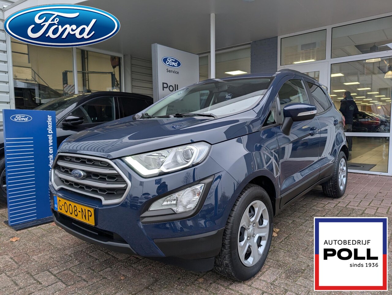 Ford EcoSport - 125pk EcoBoost Trend Ultimate Navi Camera Privacy Glass CD Speler Dealeronderhouden - AutoWereld.nl