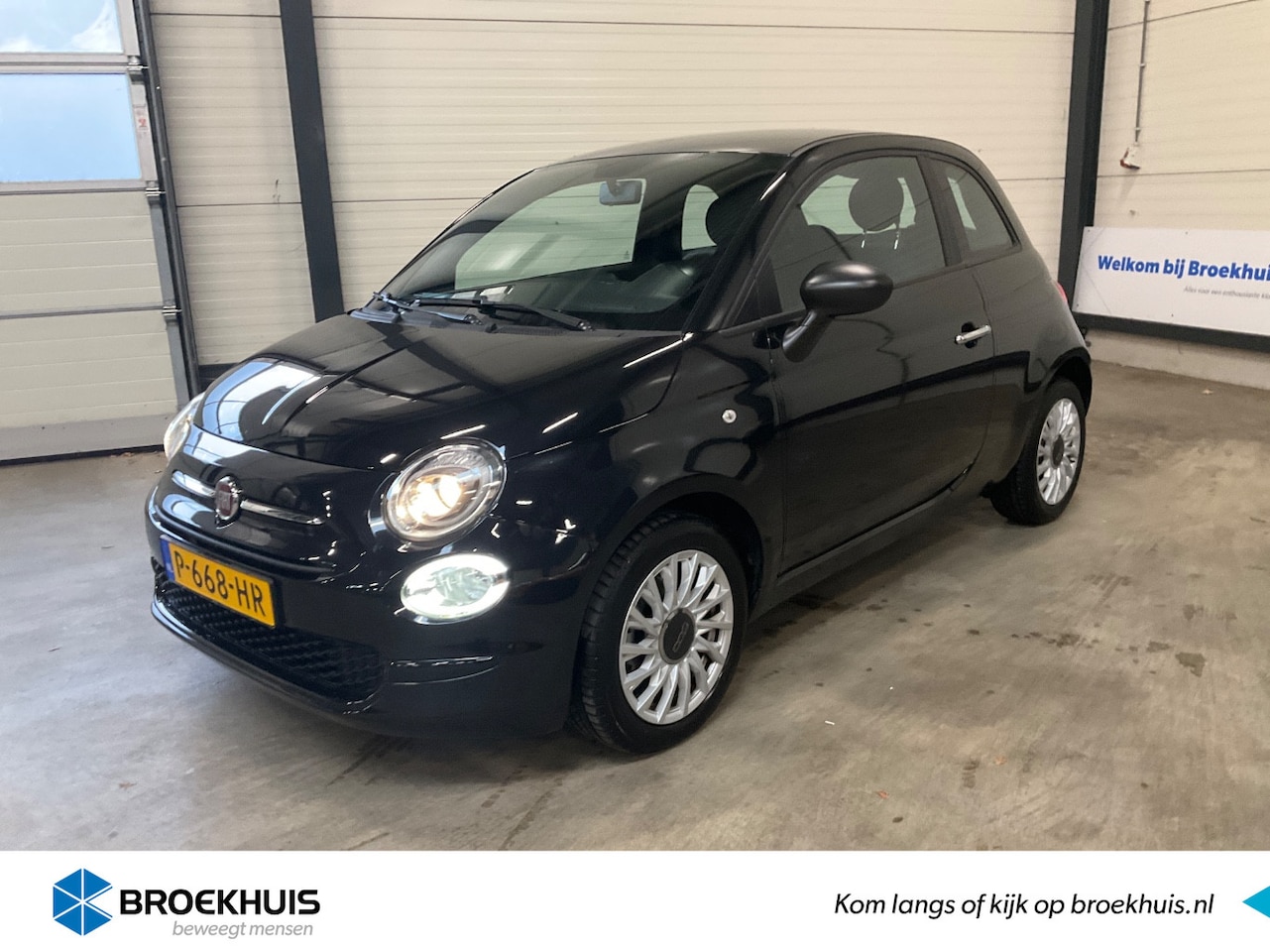 Fiat 500 - 1.0 Hybrid Cult | Cruise Control | Airco | Parkeersensoren | Navigatie | Lichtmetalen velg - AutoWereld.nl