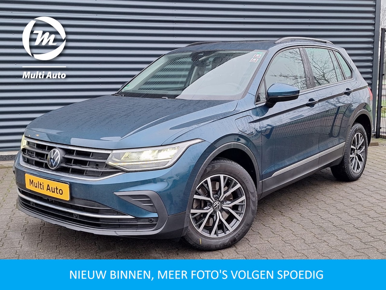 Volkswagen Tiguan - 1.4 TSI Life 245pk Plug In Hybrid PHEV | Panorama Dak | Adaptive Cruise | Navigatie | Spor - AutoWereld.nl