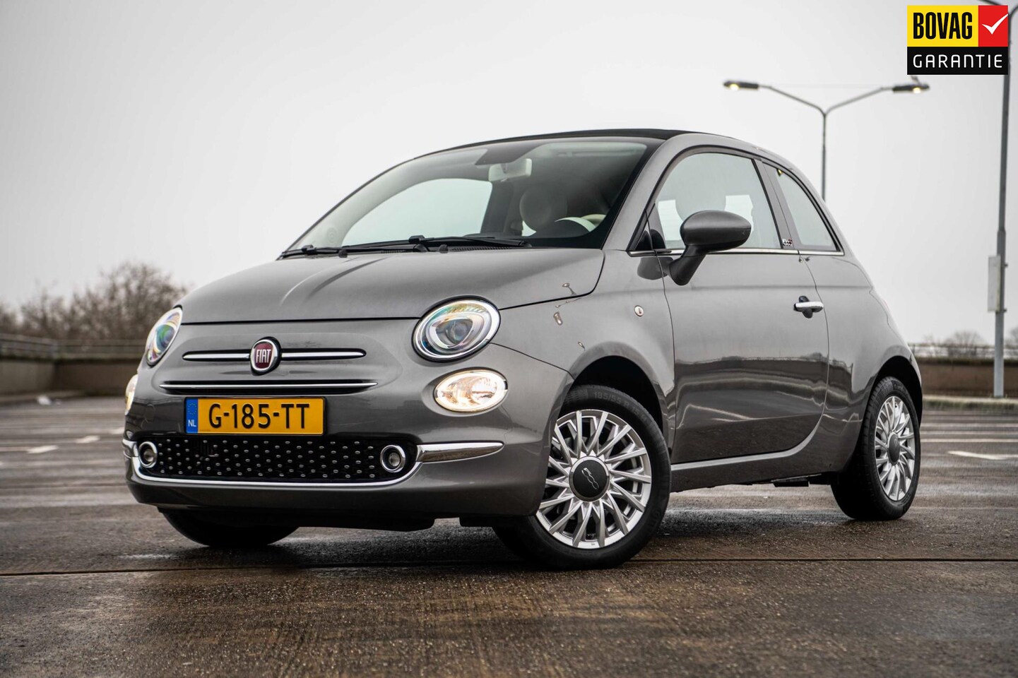 Fiat 500 C - 0.9 TwinAir Turbo Lounge | Airco | Cruise Control | Parkeersensoren Achter | - AutoWereld.nl