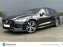 Volvo V60 - 2.0 T6 Plug-in hybrid AWD Plus Dark |Styling Kit | Pano | 360 camera | Verwarmd stuurwiel