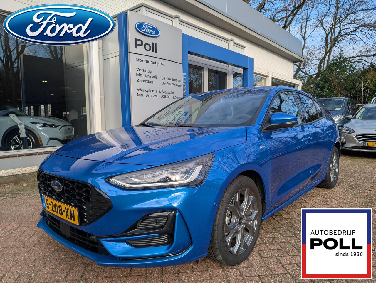 Ford Focus - 1.0 EcoB Hybrid ST-Line Groot Scherm Camera Winter & Parking pack Fabrieksgarantie tot 3-5 - AutoWereld.nl