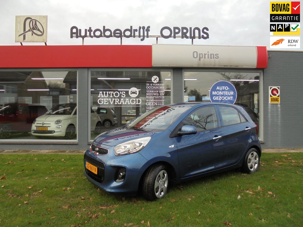 Kia Picanto - 1.0 CVVT DynamicLine 5pers. Climate Control, Bluetooth, - AutoWereld.nl