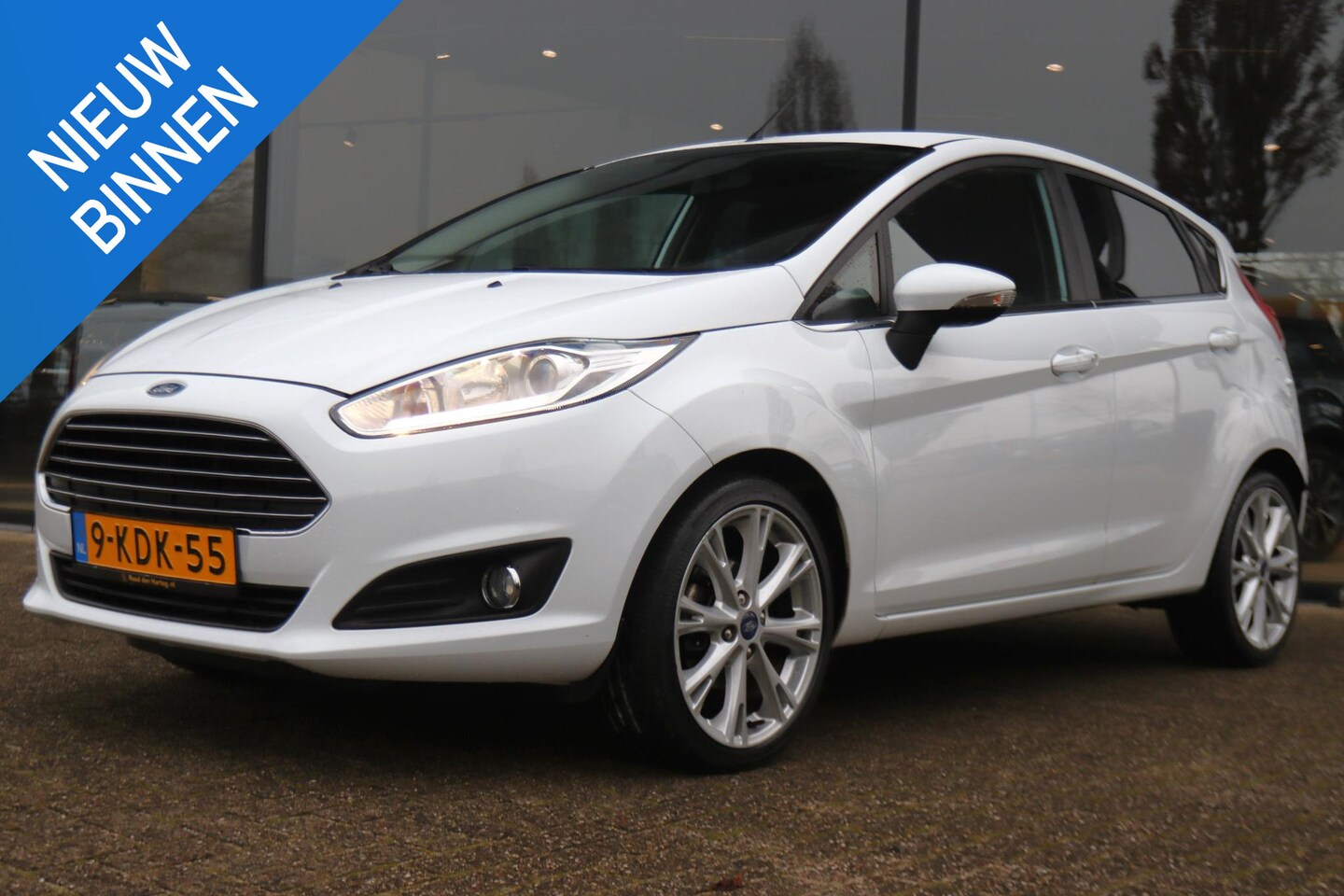 Ford Fiesta - 1.0 E.B. TITANIUM | 5-DRS. | AFN. TREKHAAK | STOELVERW. | CRUISE | VOORRUITVERW. | KEY-LES - AutoWereld.nl