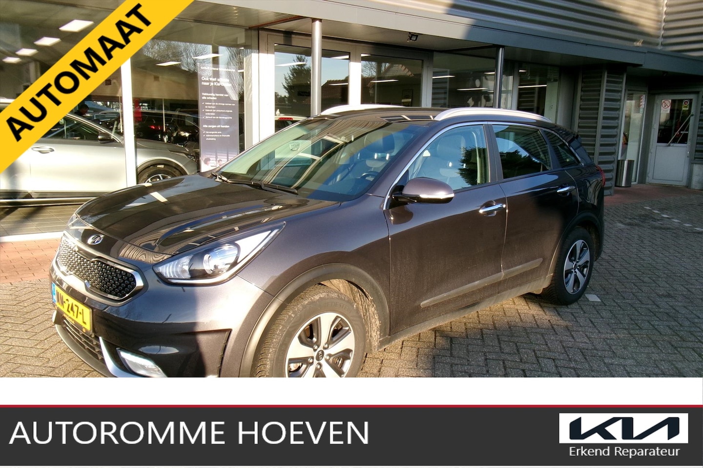 Kia Niro - 1.6 GDi Hybrid AUTOMAAT First Edition Trekhaak - AutoWereld.nl