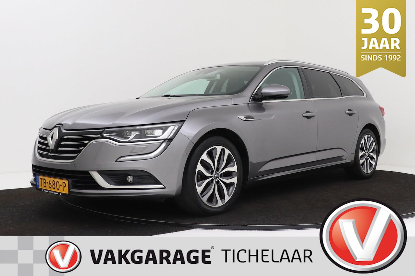 Renault Talisman Estate - 1.6 TCe Intens | Trekhaak | Stuur-/Stoelverwarming | CarPlay | Automaat | 4 Control | Came - AutoWereld.nl