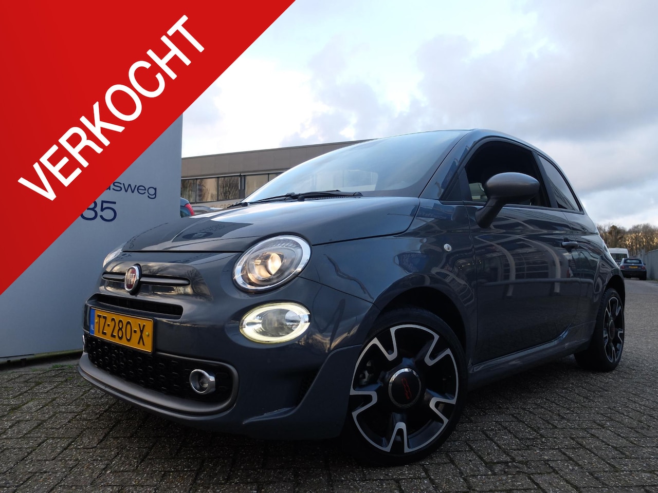 Fiat 500 - 0.9 TwinAir Turbo Sport Sport Edition I Parkeers. I 16 Inch Velgen I ACC I Cruise Control - AutoWereld.nl