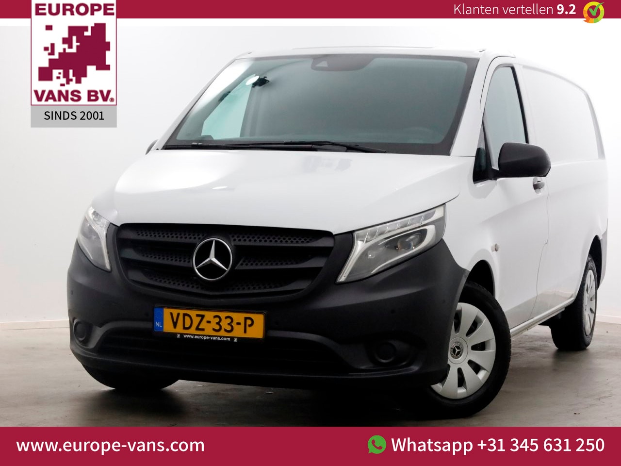 Mercedes-Benz Vito - 114 CDI 136pk RWD Lang 7G Automaat LED/Navi/Camera 01-2020 - AutoWereld.nl