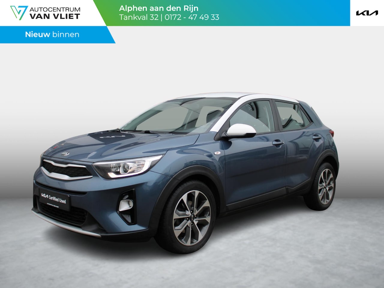 Kia Stonic - 1.0 T-GDi ComfortPlusLineNavigator | Navigatie | Achteruitrijcamera - AutoWereld.nl