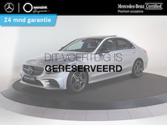 Mercedes-Benz C-klasse - 180 Business Solution AMG | Panoramadak | Multibeam LED | 18" lichtmetalen velgen | Stoelv